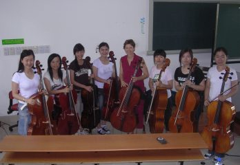 Cello Students, Xiamen University, China